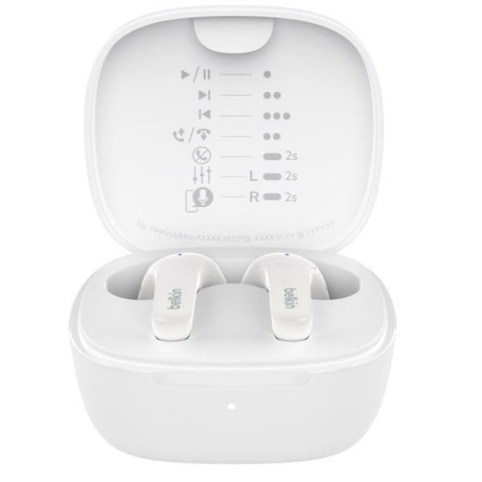 In-Ear Bluetooth Headphones By Belkin Auc010Btwh White