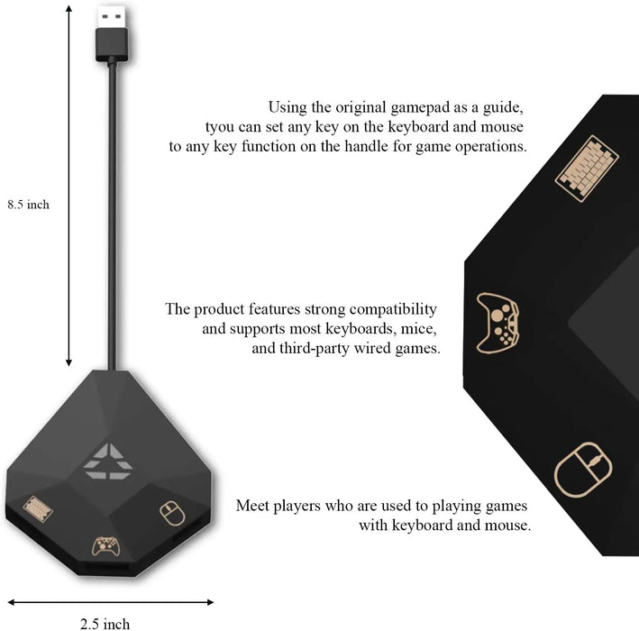 Keyboard And Mouse Adapter For Nintendo Switch