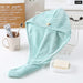 Women Hair Drying Hat Quick-dry Microfiber Towel Cap