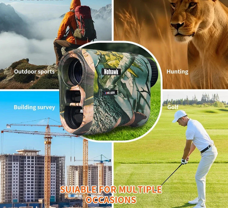 Precision Laser Range Finder For Golf And Hunting