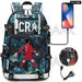 Unisex Cr7 Football Casual Daypack School Bag