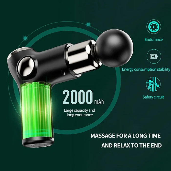 Portable Mini Fascia Gun For Muscle Relaxation And Fitness