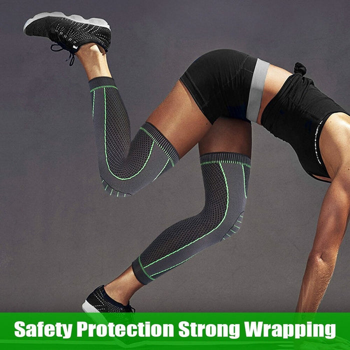 Full Leg Knee Protect Sleeves For Cycling Football Basketball