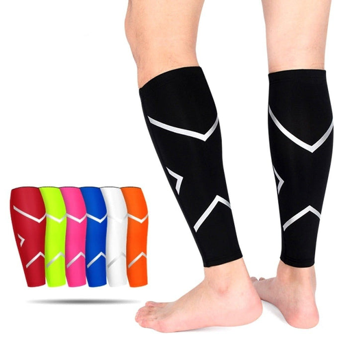 2 Pcs Calf Compression Leg Sleeves For Calf Pain Relief for Running Cycling Training