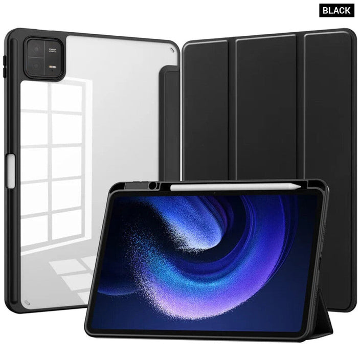 For Redmi Pad Se 11 Inch 2023 10 6" Xiaomi Mi Pad 6 5 Pro 11" Magnet Tablet Case With Stand Holder