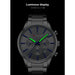 Stainless Steel Chronograph Quartz Watches With Luminous