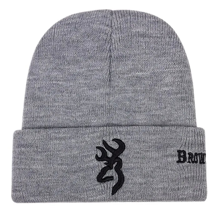 Embroidered Beanie / Hat For Warm Winter Style