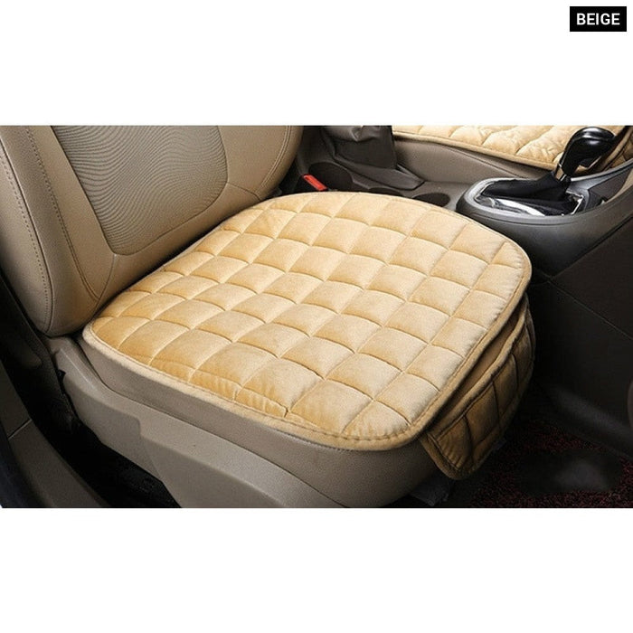 Car Seat Cover Winter Warm Seat Cushion Anti Slip Universal Front Chair Seat Breathable Pad for Vehicle Auto Car Seat Protector