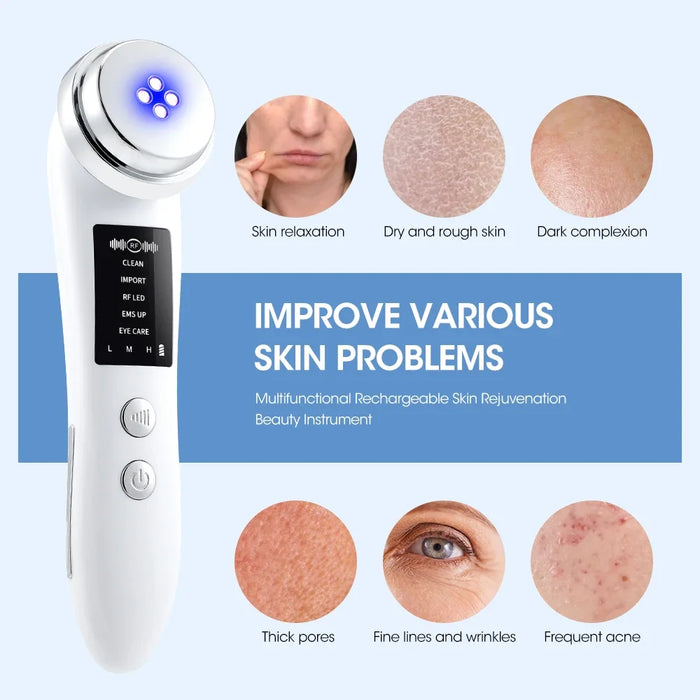 Ems Rf Face Lift Massager