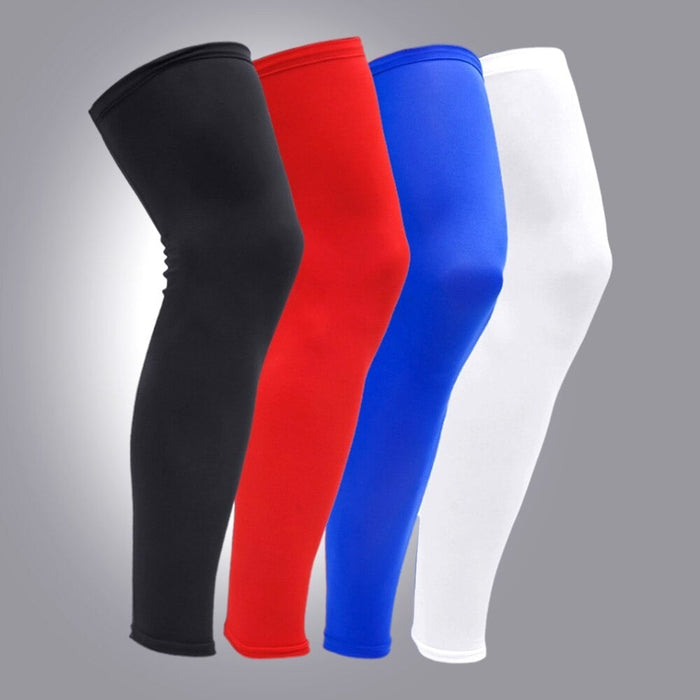 1Piece Anti-UV Anti-slip Breathable Leg Compression Sleeve For Cycling Running Basketball