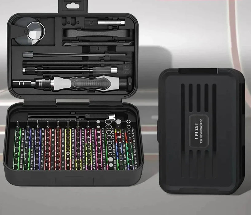 132 Piece Magnetic Screwdriver Set For Professional Repair