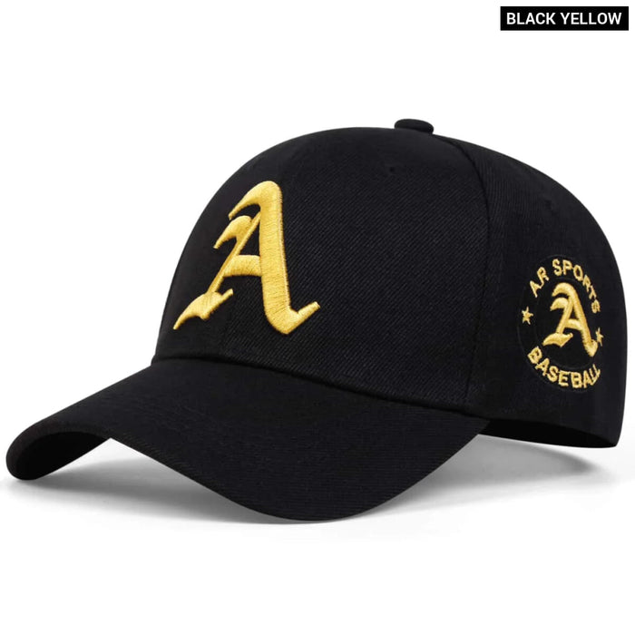 Embroidered Gothic Baseball Cap / Hat For All Seasons