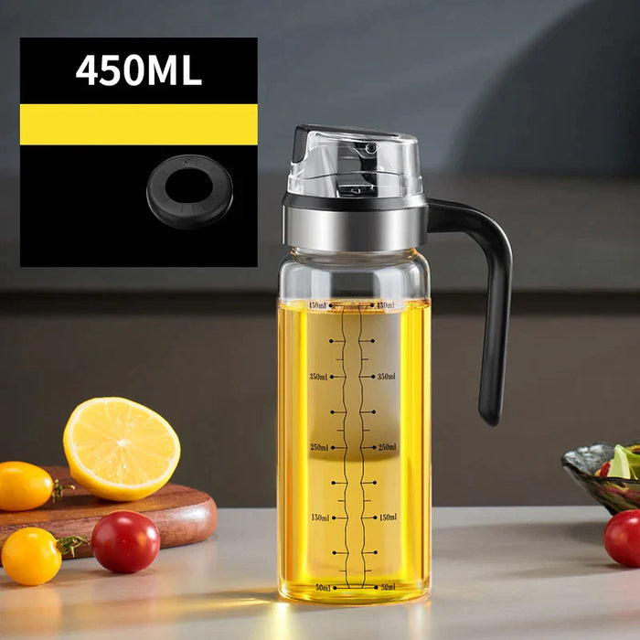 650ml Transparent Oil Bottle With Handle