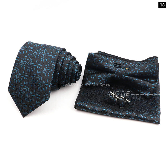 Classic Plant Tie Set For Weddings And Daily Wear