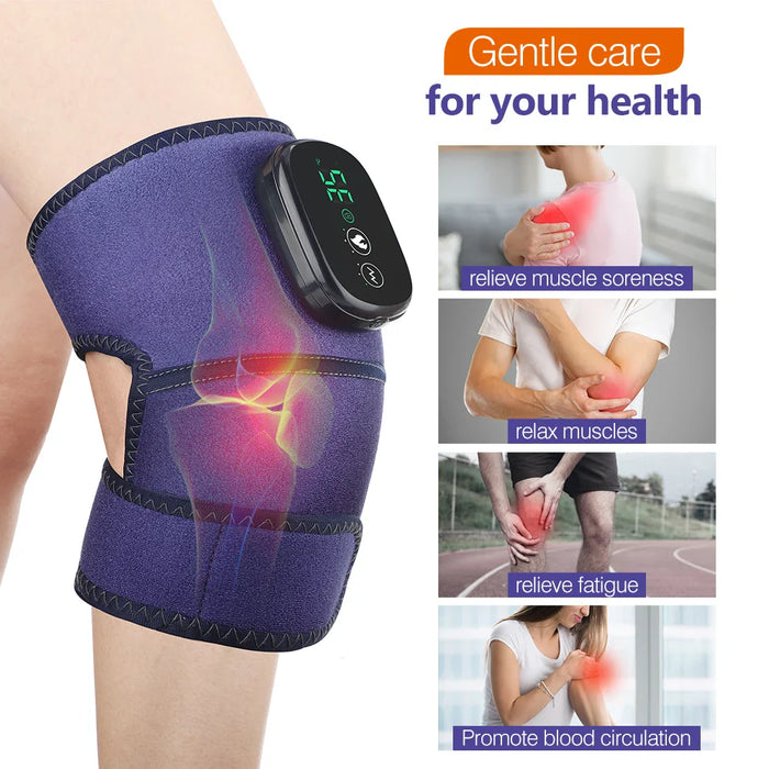 3 In 1 Electric Knee Massager For Joint Pain Relief