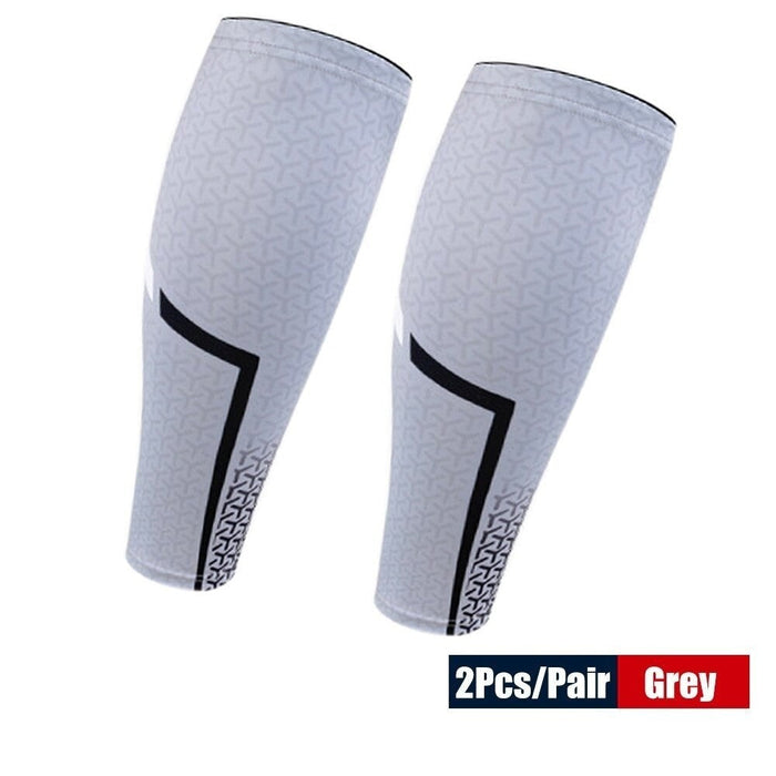 2Pcs/Pair Breathable Elastic Calf Protector Leg Sleeves For Running Football Cycling