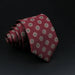 Blue Floral Plaid Tie Mens Classic Necktie For Weddings