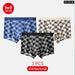 Pack Of 3 Antibacterial Mens Boxers Cotton And Silk