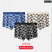 Pack Of 3 Striped Cotton Boxer Briefs For Men