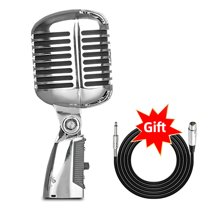 Retro Style Dynamic Mic for Live Performance