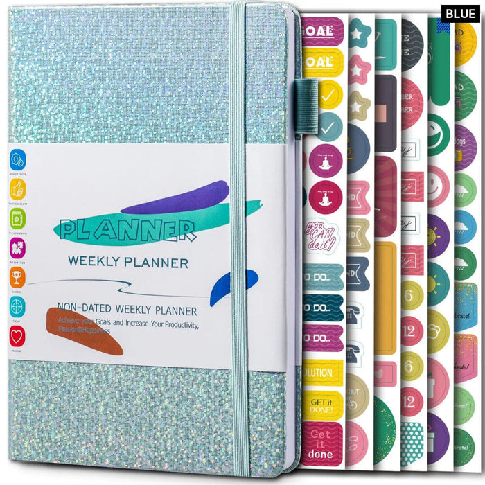 Life Planner A5 Notebook For Productivity Goal Setting