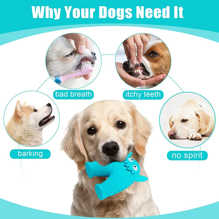 Tough Squeaky Dog Toy Natural Rubber