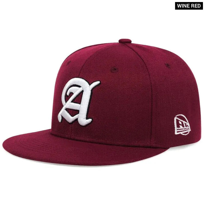 Adjustable A Letter Embroidery Baseball Cap / Hat