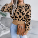 Leopard Pattern Sweater For Women