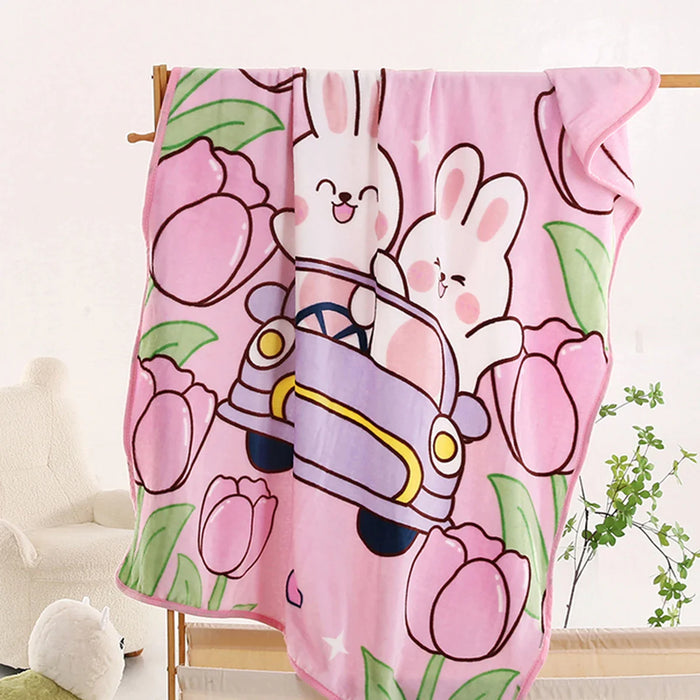 Soft Rabbit Sherpa Blanket