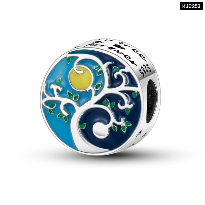 Spring Series Charms Beads 925 Silver Flower Birds Butterfly Pendent Fit Original Pandora Bracelet Jewelry