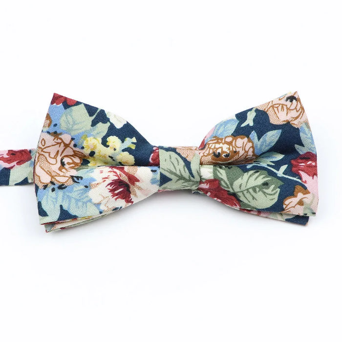 Colourful Floral Bow Ties Fashionable And Fun For Kids