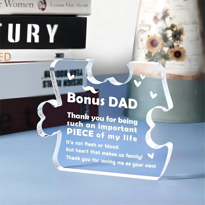 Best Dad Ever Acrylic Plaque Appreciation Gift