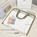 Portable A4 Document Organizer With Pocket Folders Paper