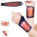 Self Heating Wrist Band Magnetic Therapy Support Brace Wrap