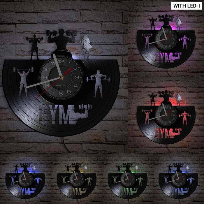 Fitness Center Wall Clock