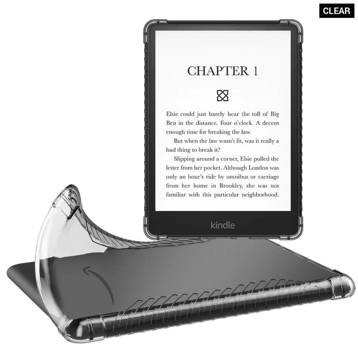 6.8" Ultra Clear Soft TPU Skin Case For Kindle Paperwhite 11th Gen And Kindle Paperwhite Signature Edition