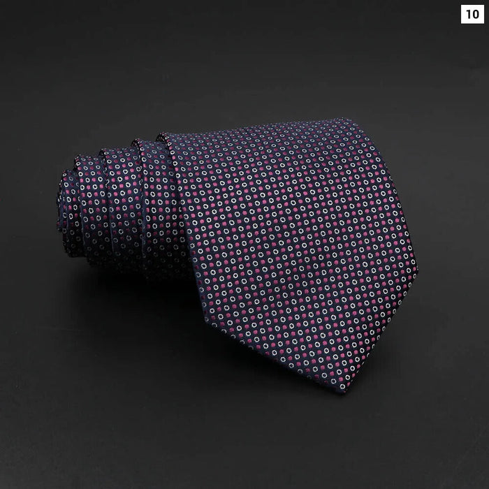 Classic Stripe Necktie Mens Fashion Essential