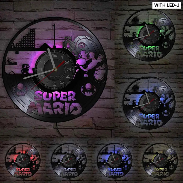 Retro Video Game Wall Clock