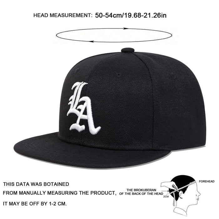 Kids Gothic La Embroidered Baseball Cap / Hat