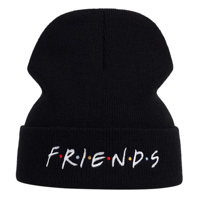 Friend Embroidered Beanie / Hat For Autumn / Winter