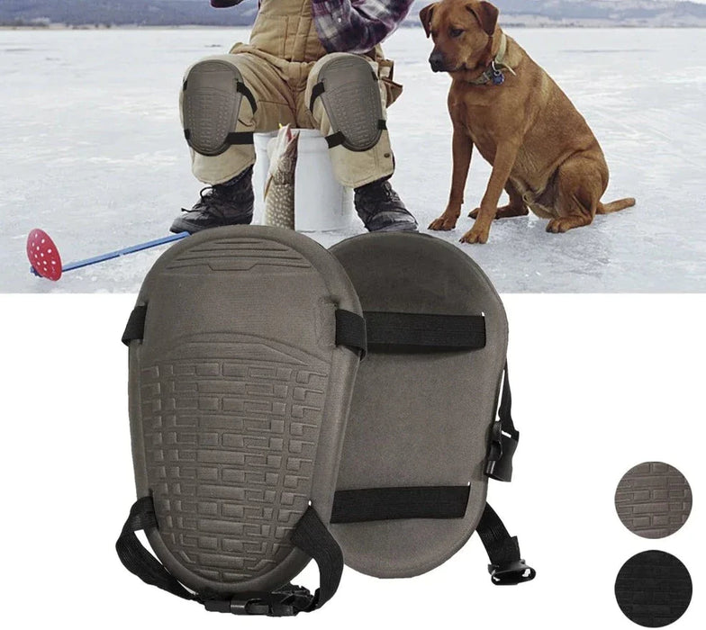 1 Pair Eva Foam Durable Collision Avoidance Ice Fishing Knee Pads For Sports Camping