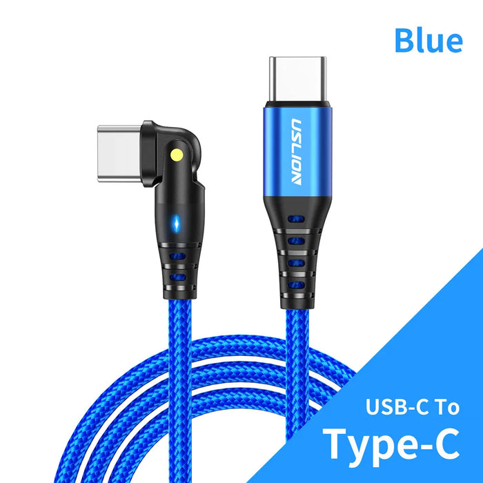 60W Usb C Fast Charging Cable For Samsung Xiaomi