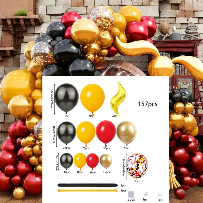 Summer Tropical Balloon Arch Set Latex Rainbow Balloon Lei Set For Hawaiian Loa Welcome Birthday Party Pool Party Decoration