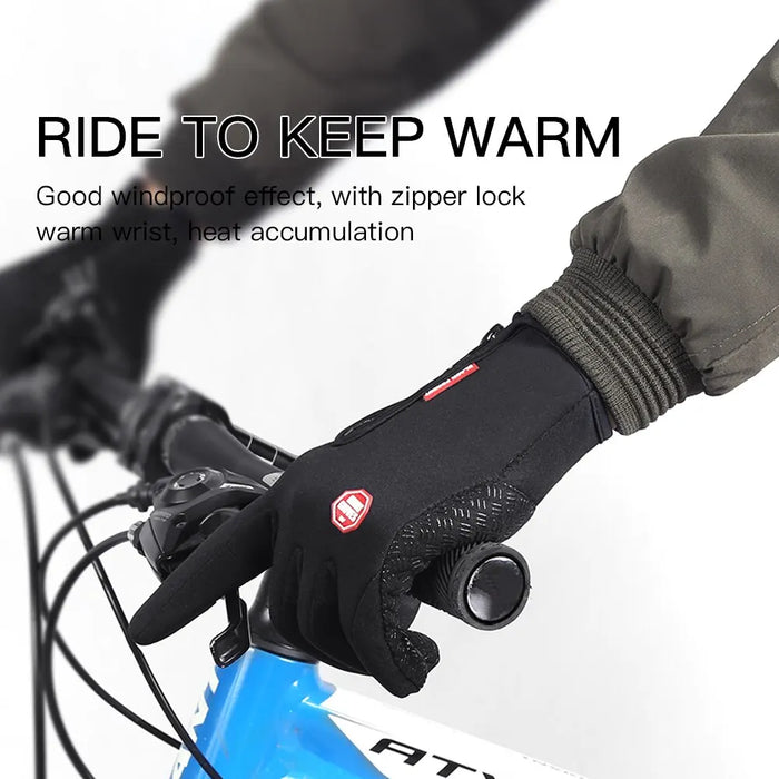 Thermal Cycling Gloves For Men Perfect For Winter Outdoor Sports And Activities