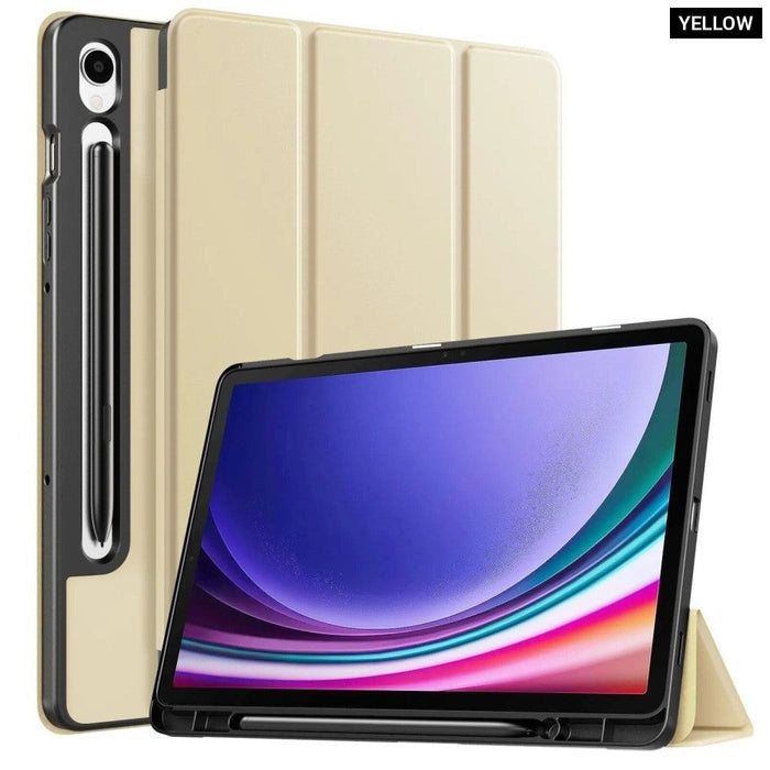 Case for All-New Samsung Galaxy Tab S9 2023 Slim Stand Protective Cover with S Pen Holder for Galaxy Tab S9 Plus 12.4 inch Tablt