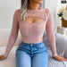 Chic Hollow Out Sweater For Women