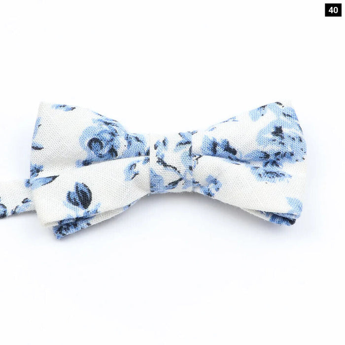 Colourful Floral Bow Ties Fashionable And Fun For Kids