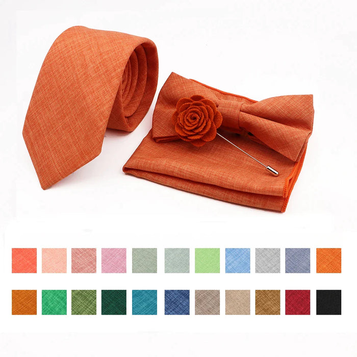 27 Colour Classic Mens Bowtie Set For Weddings And Business