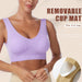 Comfy Seamless Plus Size Bralette For Active Women