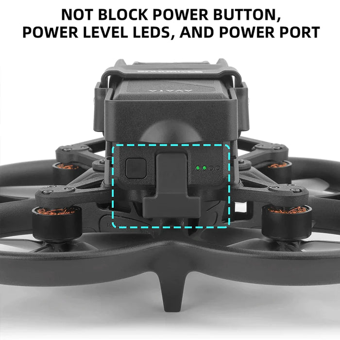 Avata Drone Battery Buckle Anti Loose Fixer For Dji Avata Foldable Safety Cover